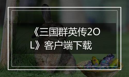 《三国群英传2OL》客户端下载