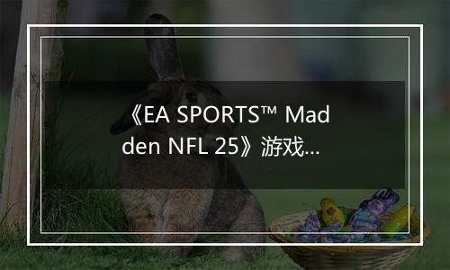 《EA SPORTS™ Madden NFL 25》游戏库