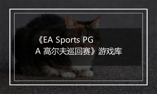 《EA Sports PGA 高尔夫巡回赛》游戏库