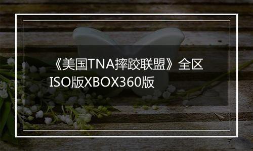 《美国TNA摔跤联盟》全区ISO版XBOX360版
