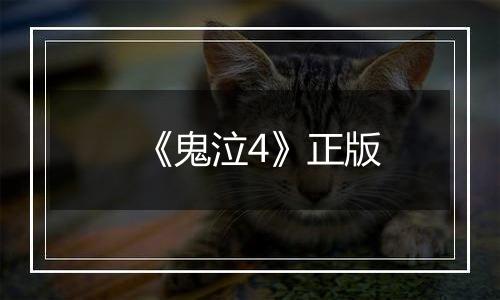 《鬼泣4》正版