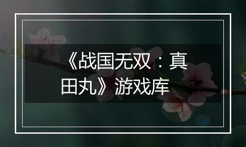 《战国无双：真田丸》游戏库