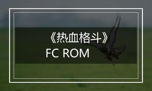 《热血格斗》FC ROM