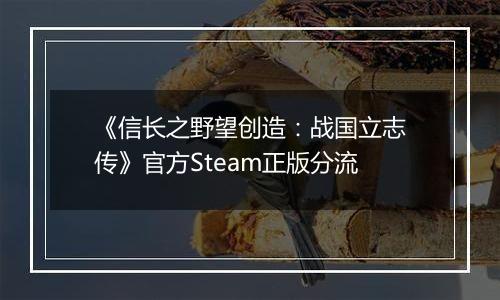 《信长之野望创造：战国立志传》官方Steam正版分流