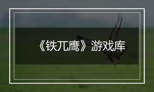 《铁兀鹰》游戏库