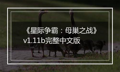 《星际争霸：母巢之战》v1.11b完整中文版
