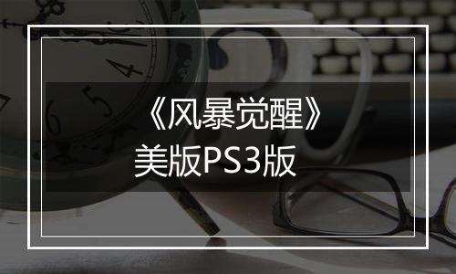 《风暴觉醒》美版PS3版