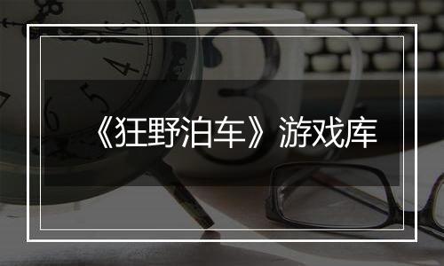 《狂野泊车》游戏库