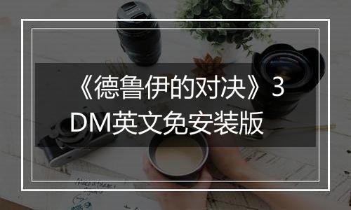 《德鲁伊的对决》3DM英文免安装版