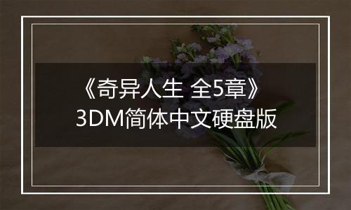 《奇异人生 全5章》 3DM简体中文硬盘版