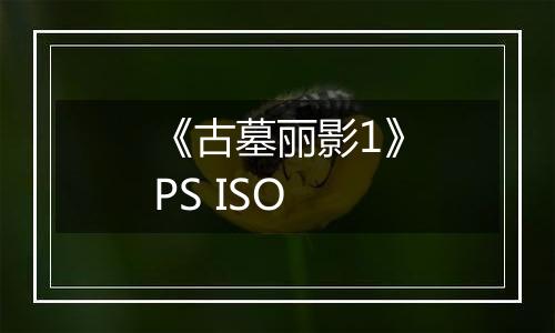 《古墓丽影1》PS ISO