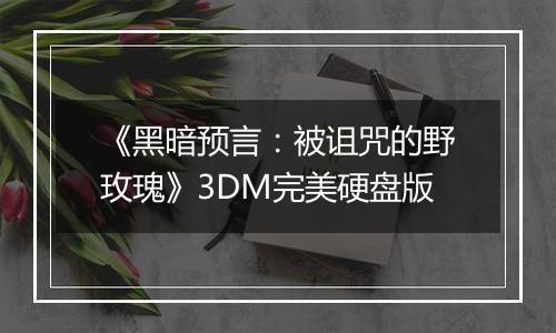 《黑暗预言：被诅咒的野玫瑰》3DM完美硬盘版