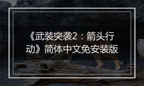 《武装突袭2：箭头行动》简体中文免安装版