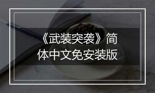 《武装突袭》简体中文免安装版