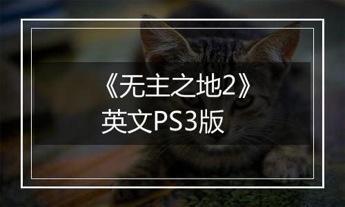 《无主之地2》 英文PS3版