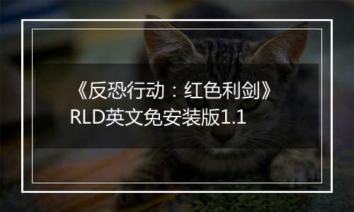 《反恐行动：红色利剑》 RLD英文免安装版1.1