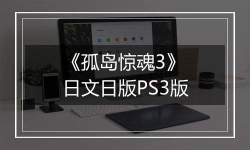 《孤岛惊魂3》 日文日版PS3版