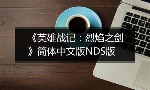 《英雄战记：烈焰之剑》简体中文版NDS版