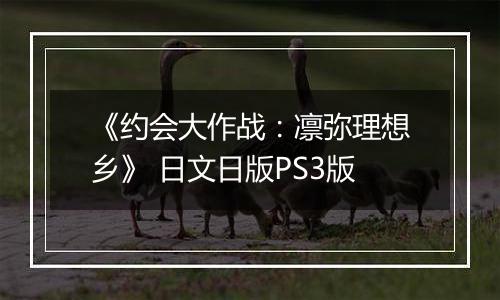 《约会大作战：凛弥理想乡》 日文日版PS3版