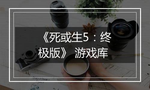 《死或生5：终极版》 游戏库