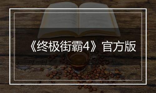 《终极街霸4》官方版