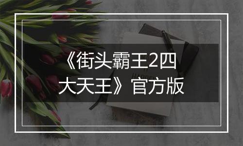 《街头霸王2四大天王》官方版