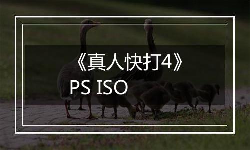 《真人快打4》PS ISO