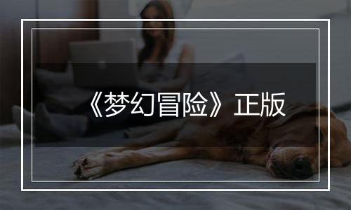 《梦幻冒险》正版