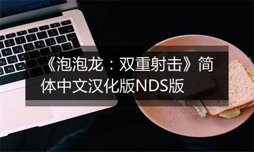 《泡泡龙：双重射击》简体中文汉化版NDS版